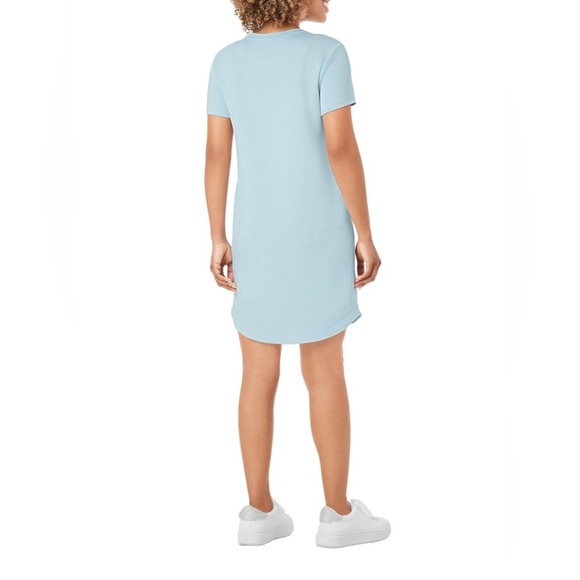 Light Blue Mini Dress - Picture 6 of 7